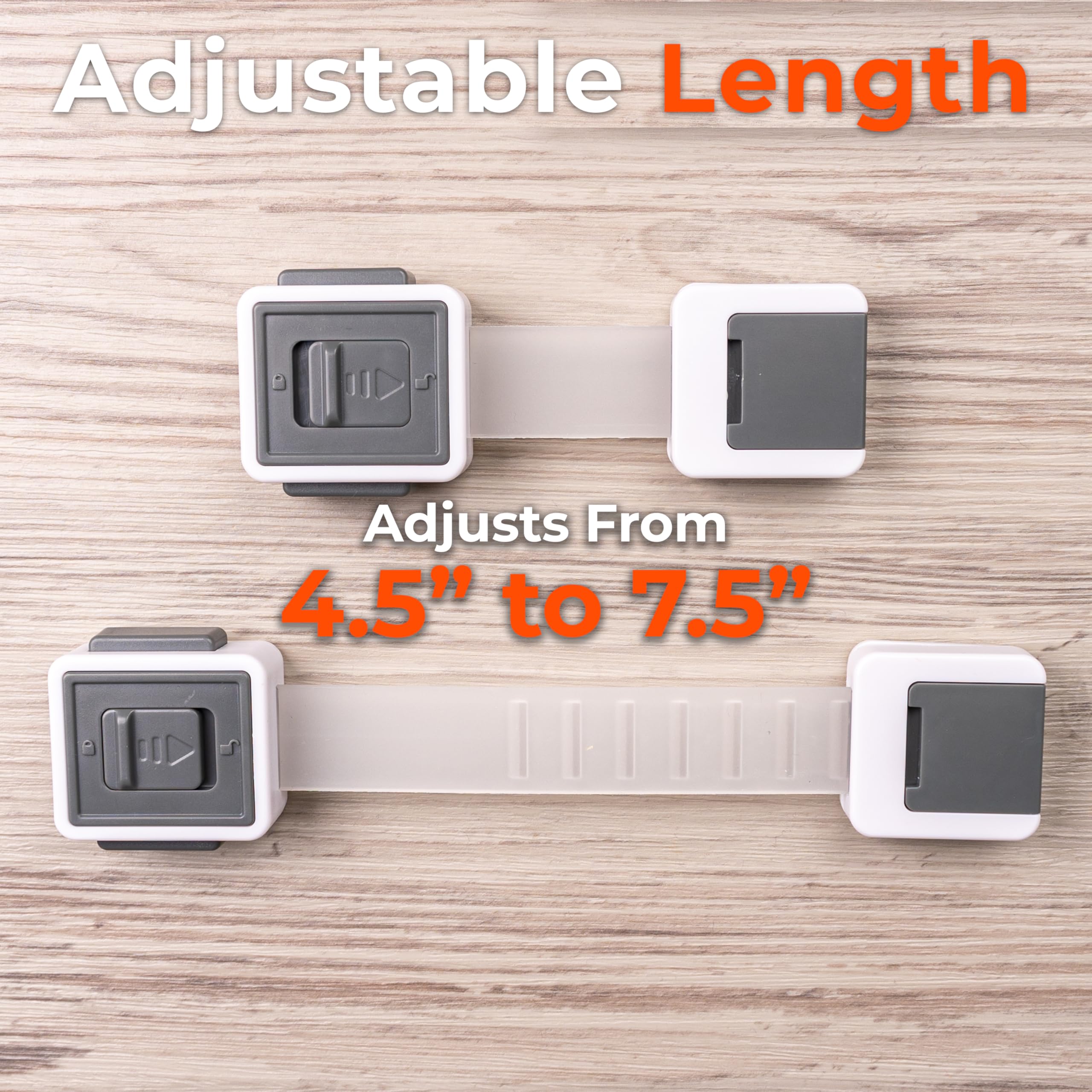 HomeBrella universal fridge-compatible lock fits fridges, freezers, and mini-fridges.