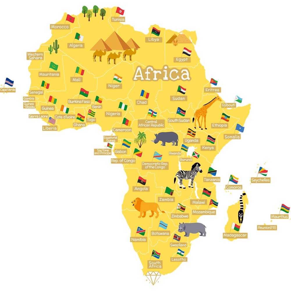 HomeEvolution world map decals waterproof transparent film ideal for nursery and playroom.