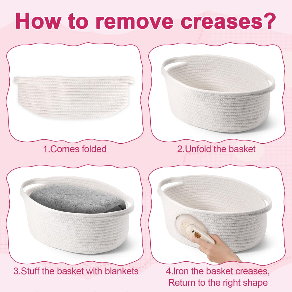 HomeGuSu baby gift basket care instructions emphasize simple cleaning.