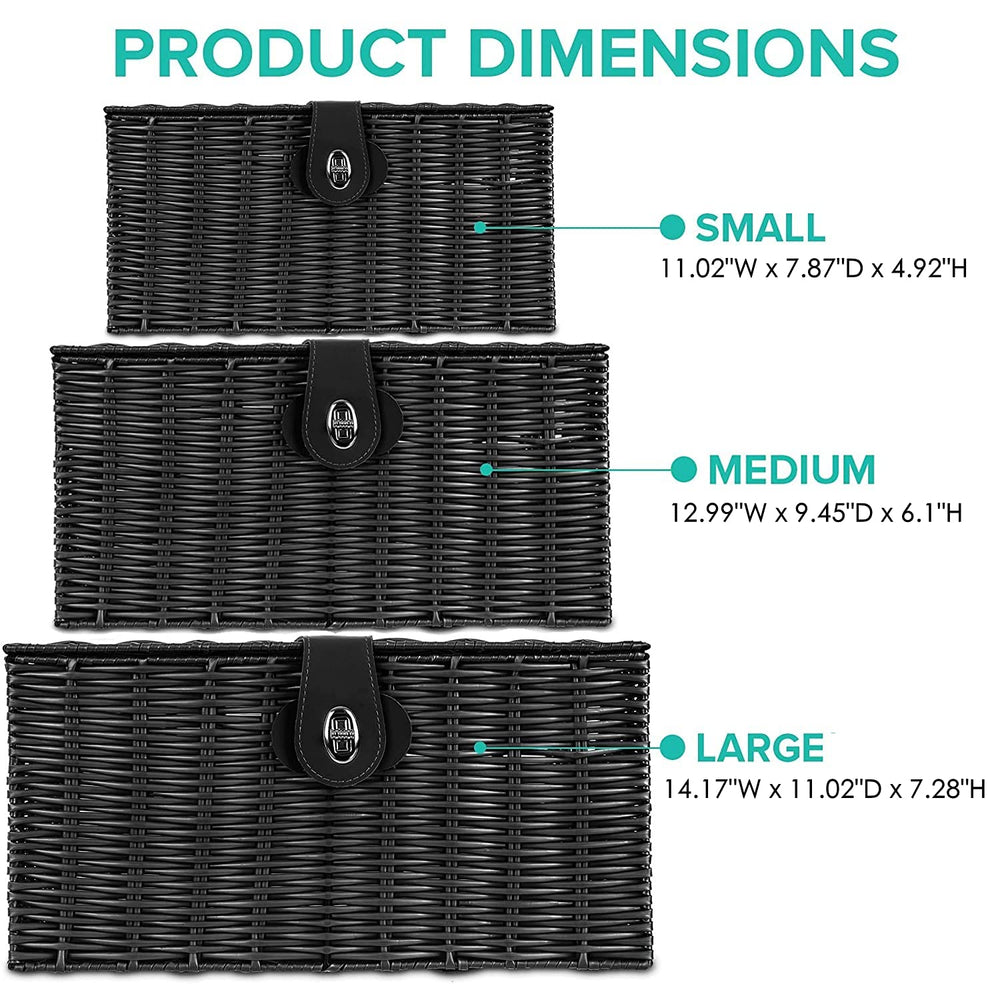 Homepeaz nursery organization baskets ideal for toys and diapers