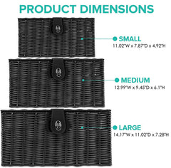 Homepeaz nursery organization baskets ideal for toys and diapers