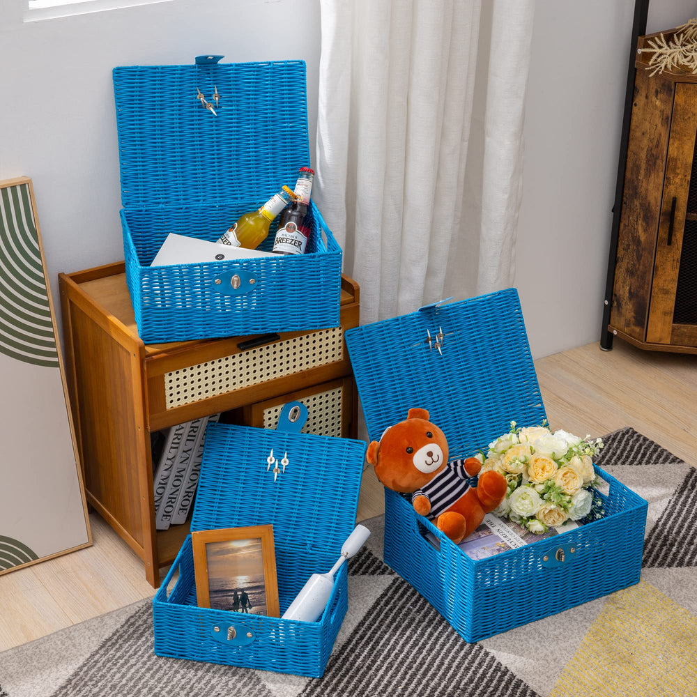 Homepeaz wicker texture finish adds natural charm and tactile appeal.