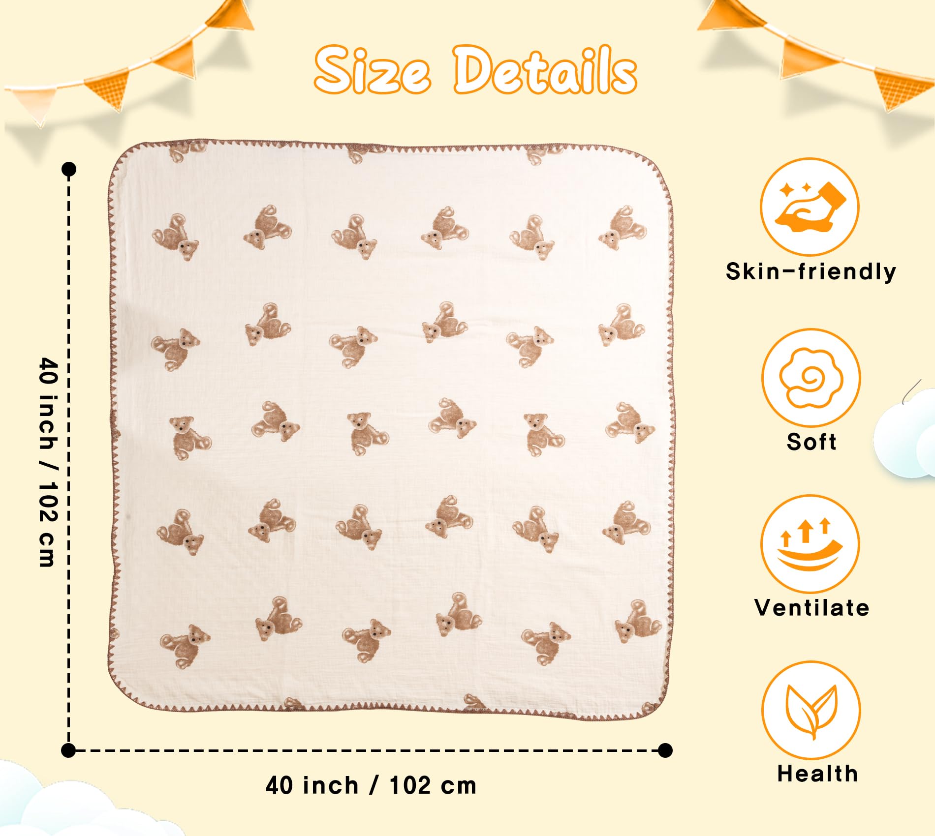 HomeyHues portable travel blanket emphasizes compact, lightweight use.