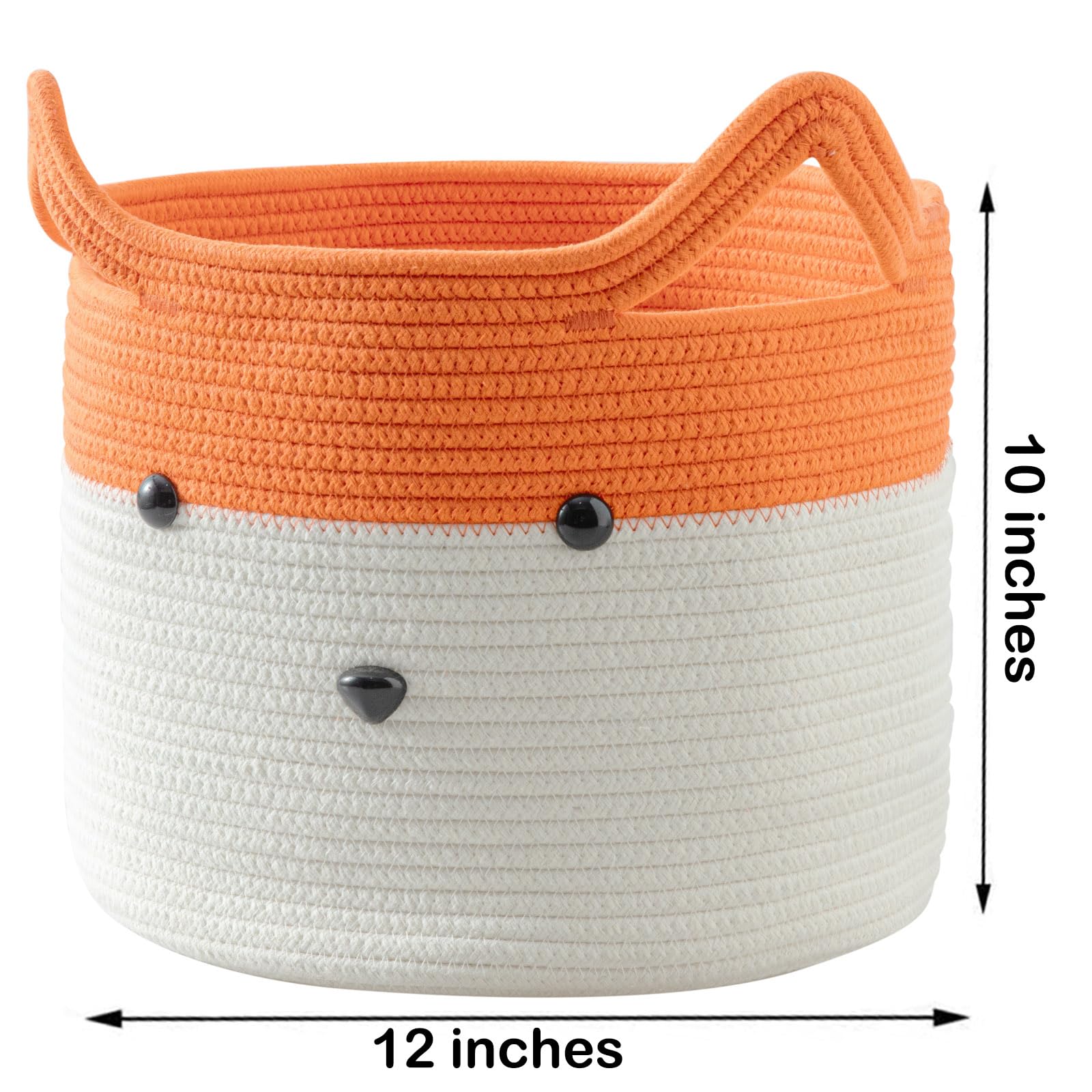 HomeyPine Fox Basket care instructions for hand wash and air dry