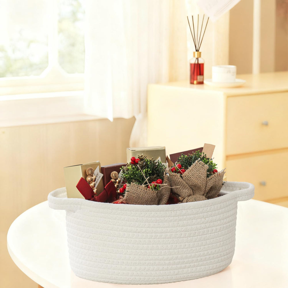 HomeyPine gift-ready small basket makes thoughtful holiday or baby shower presents.