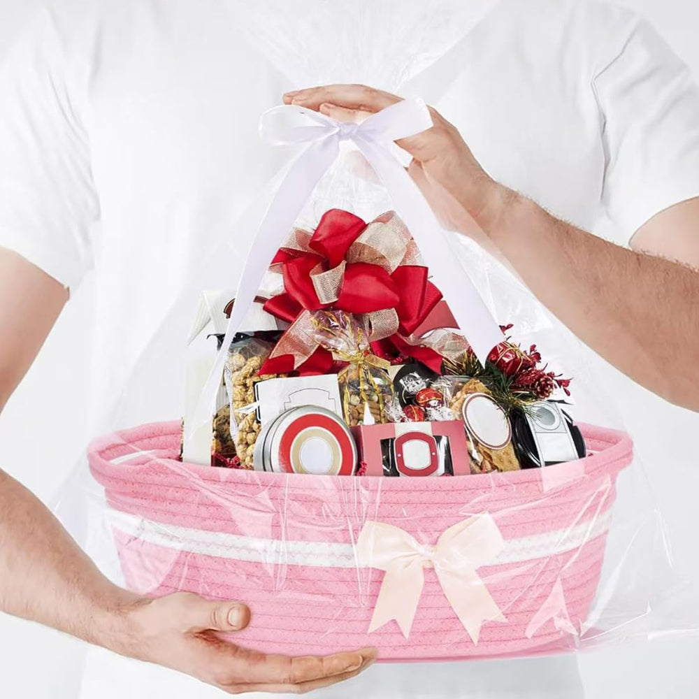 HomeyPine pet toy basket perfect for cats and dogs toys
