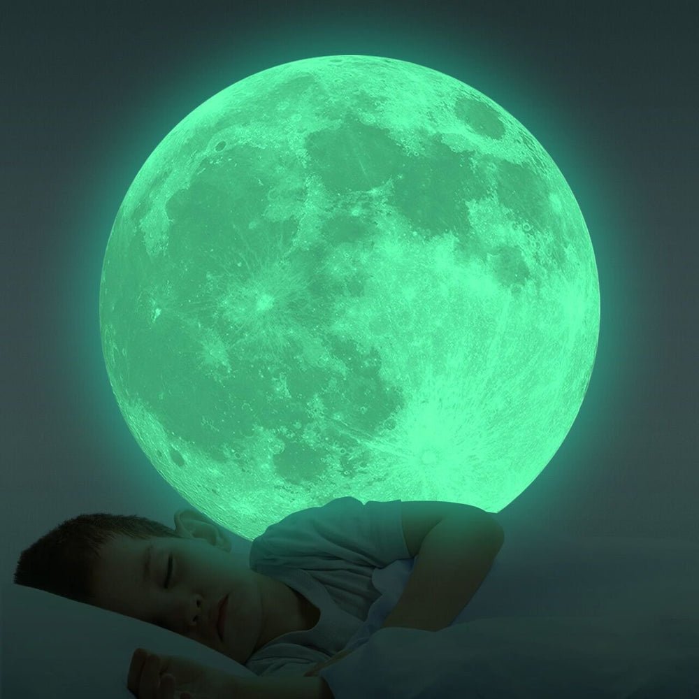 Homics moon crater detail provides a lifelike night-time focal point on ceilings