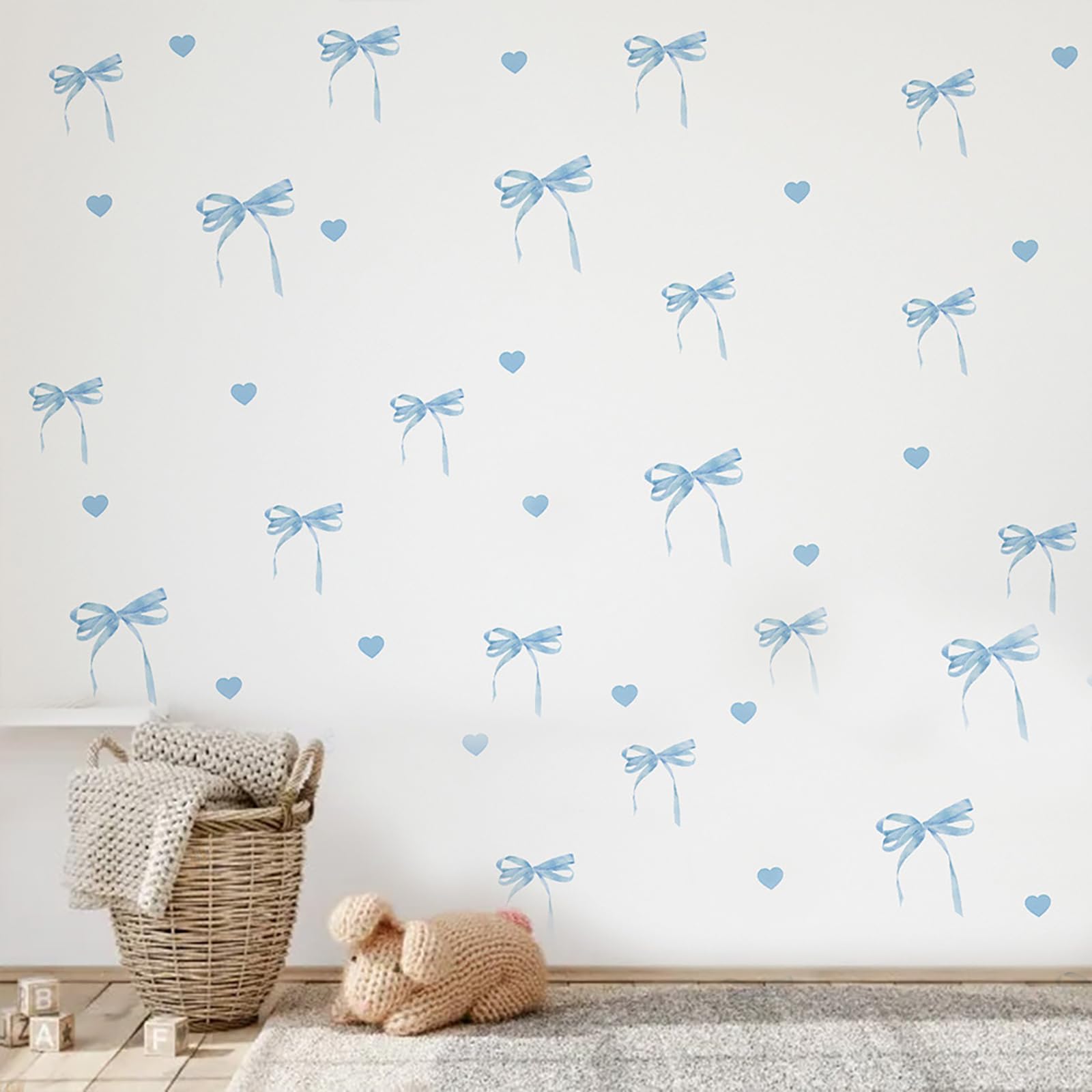 Homie Finds bow wall decor creates a charming photo backdrop for events