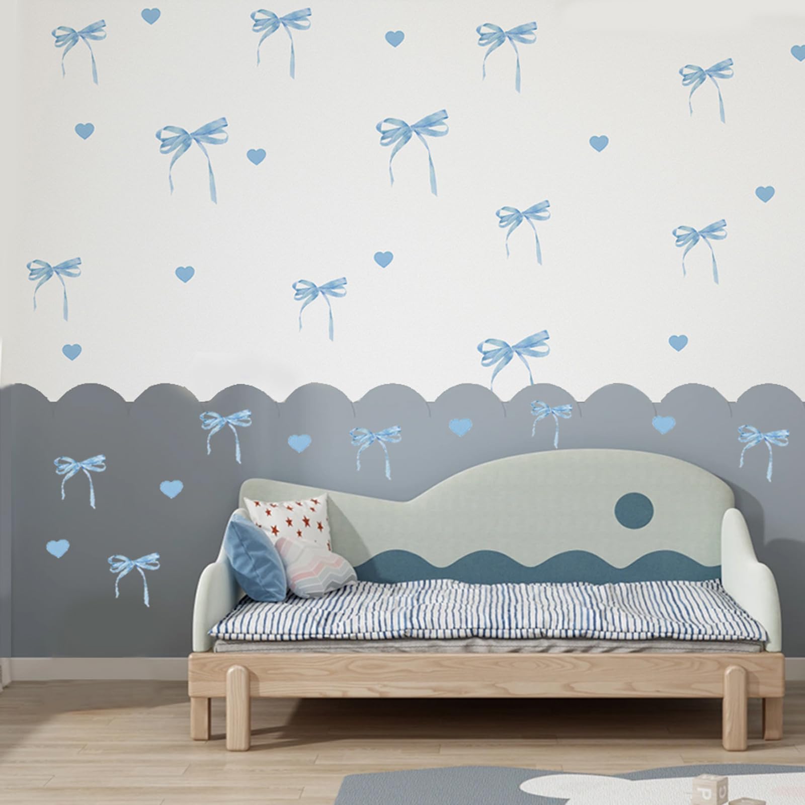 Homie Finds removable bows offer flexible room mood changes