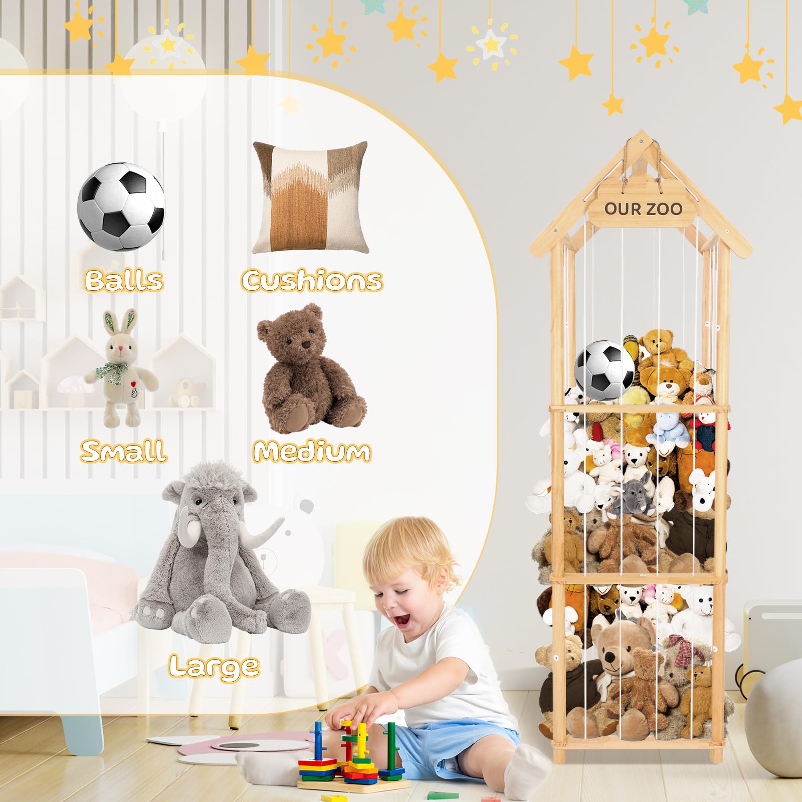 HOMIEE solid wood and steel construction demonstrates durable build for growing kids
