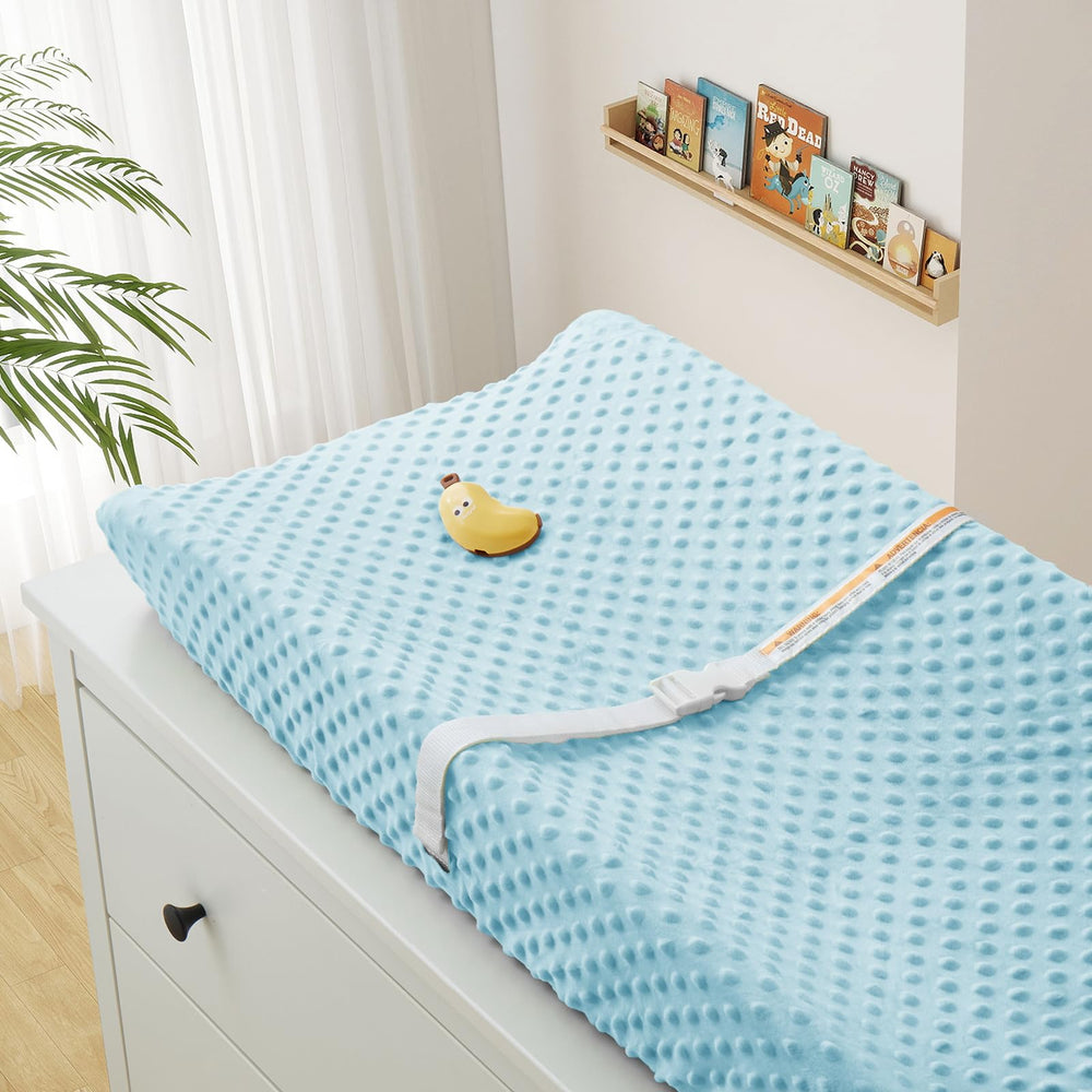 Homiest Minky Dot texture provides breathable luxury for sensitive baby skin.