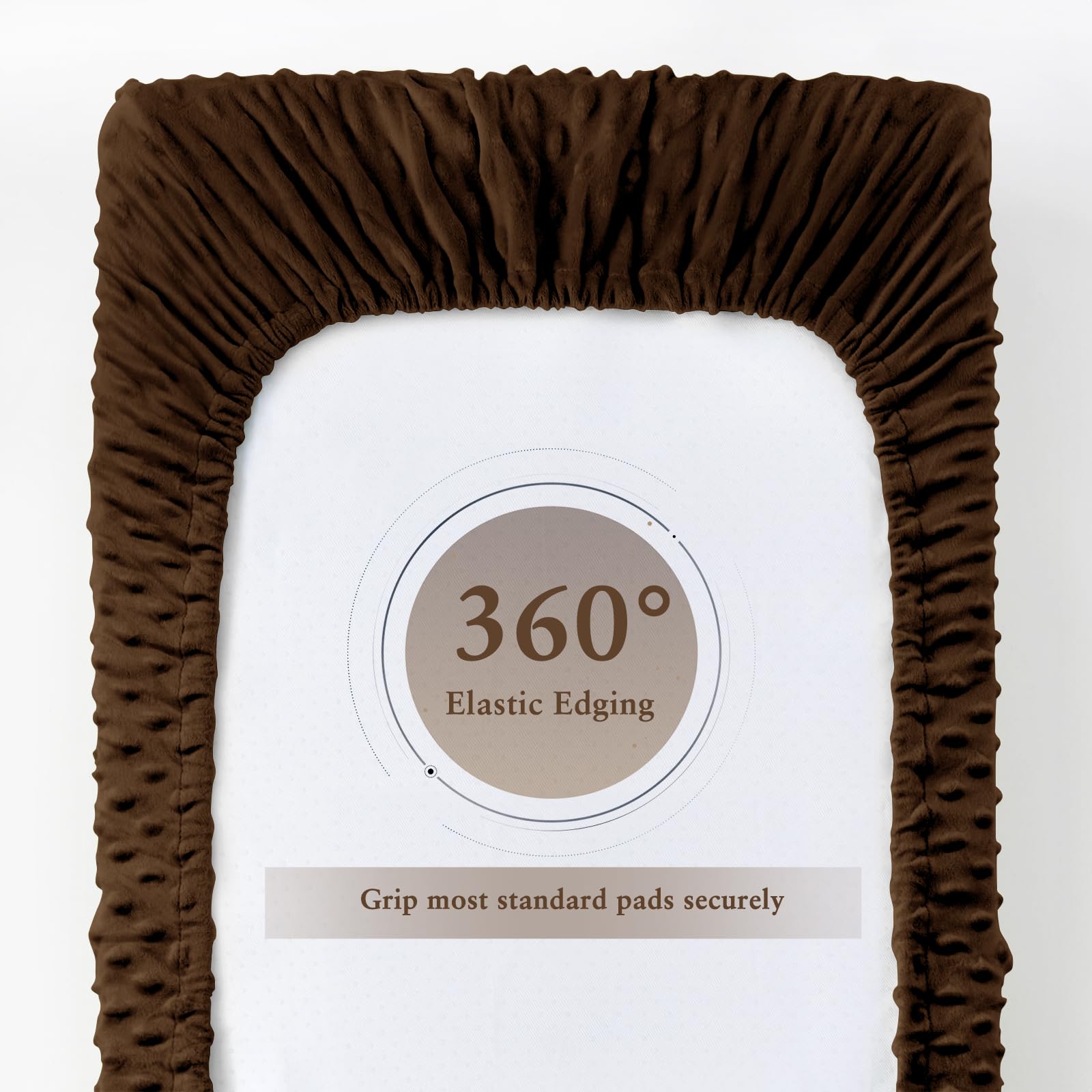 Homiest nursery-neutral hues blend with any decor for calm care routines.