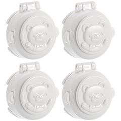 Homoyoyo cartoon safety lock covers the washer button for childproofing