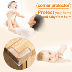 HOMREALM adhesive corner protector with strong tape for quick, lasting installation.
