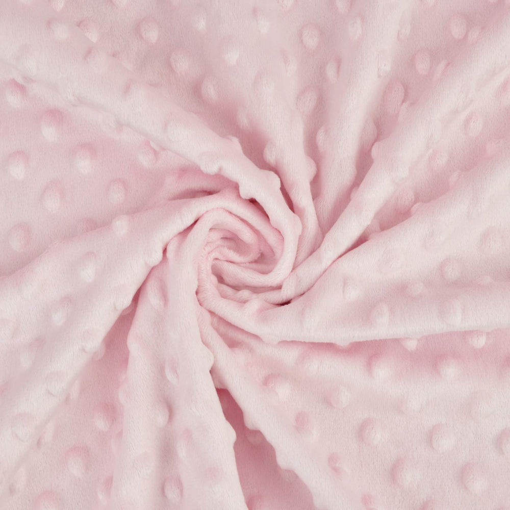 HOMRITAR blanket with pink floral print brightening nursery decor