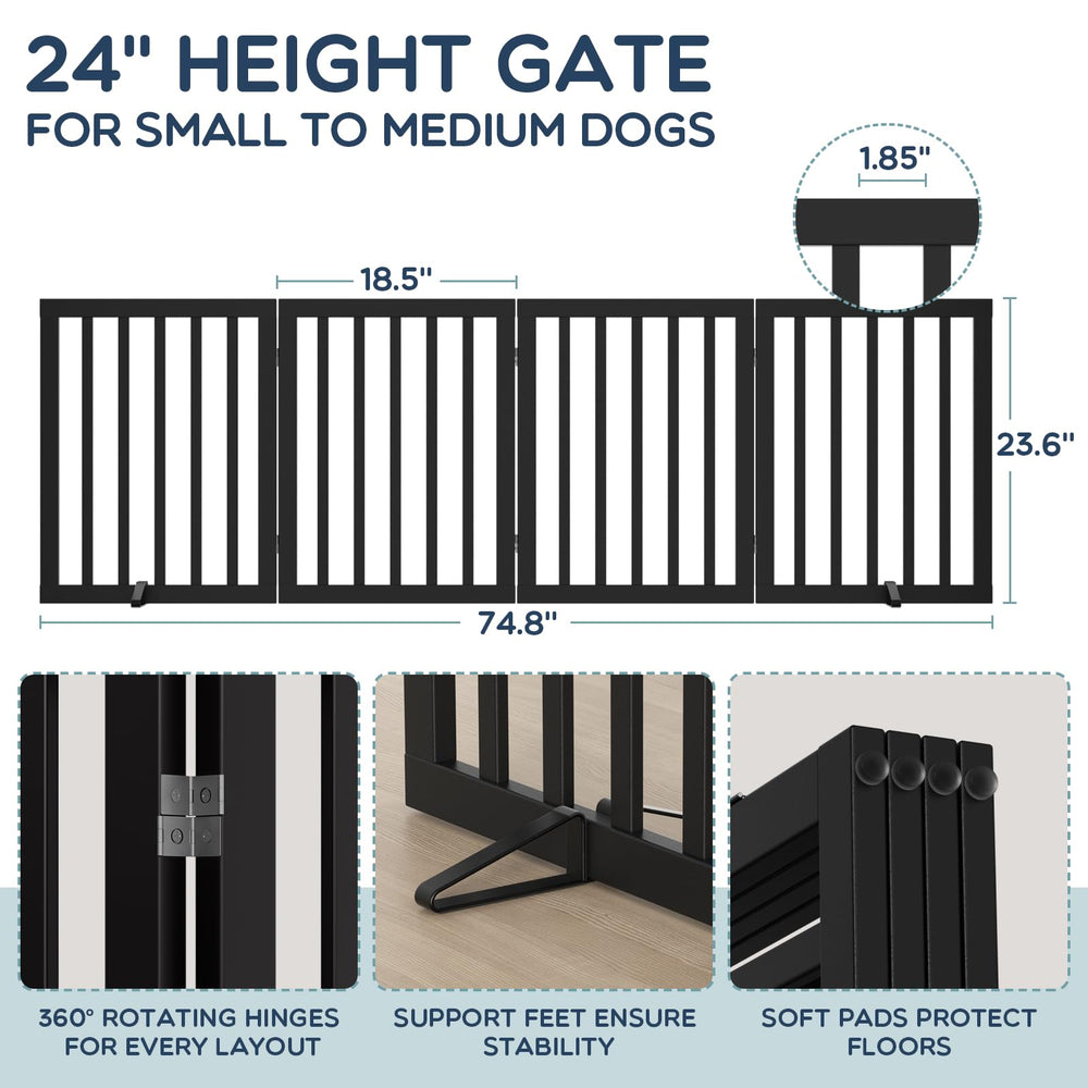 Homykic gate rotates into U, Z, L shapes for flexible room layouts.