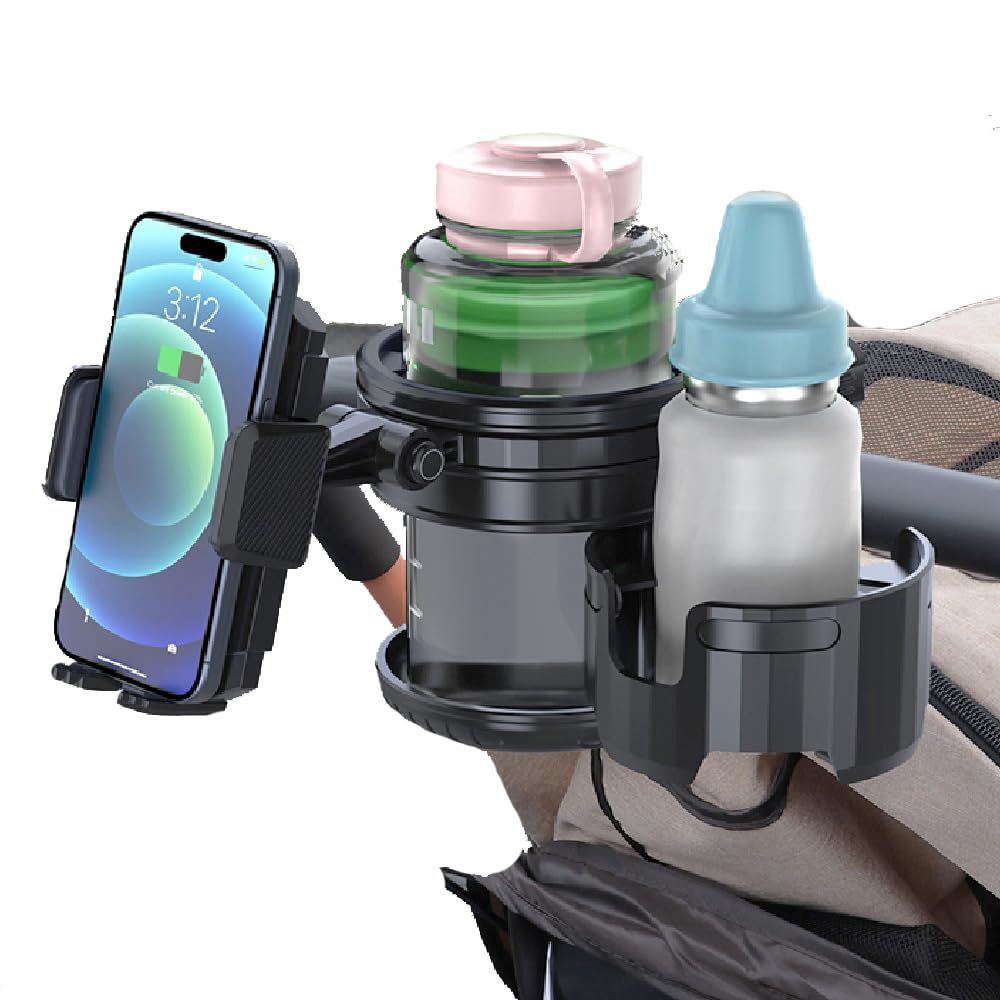 HoneTeek 3-in-1 attachment overview keeps beverages secure on the go.