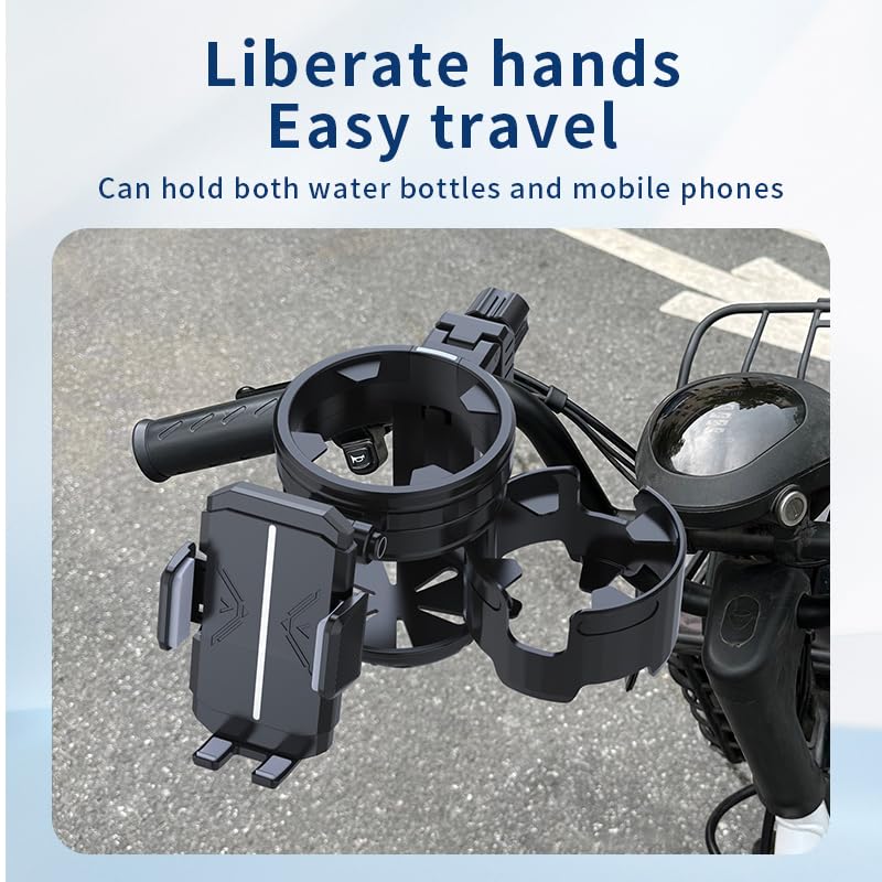 HoneTeek elastic clip helps prevent spills on the move.
