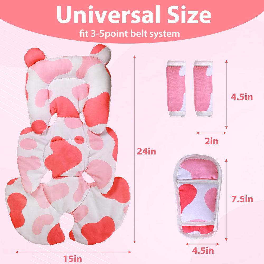 Honeau fits car seats, strollers, bouncers, swings, and rockers for versatile use.