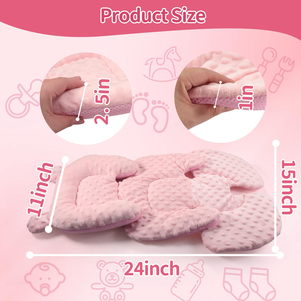 Honeau compatibility with stroller, car seat, swing, and bouncer.