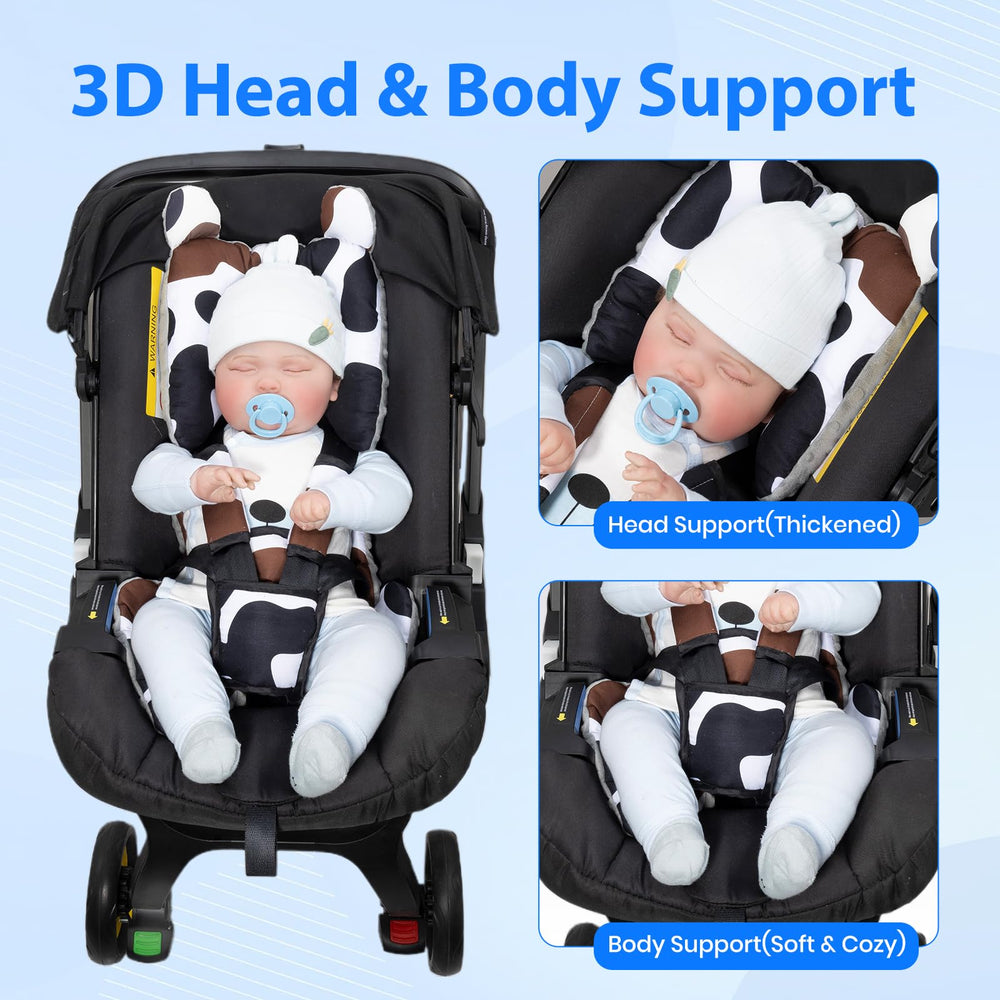 Honeau strap covers gray closeup highlights gentle cushioning and secure harness protection