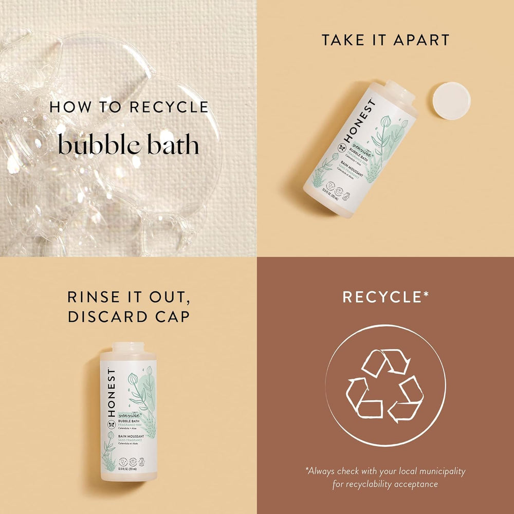 The Honest Company hypoallergenic bath product is cruelty-free and USA-made.