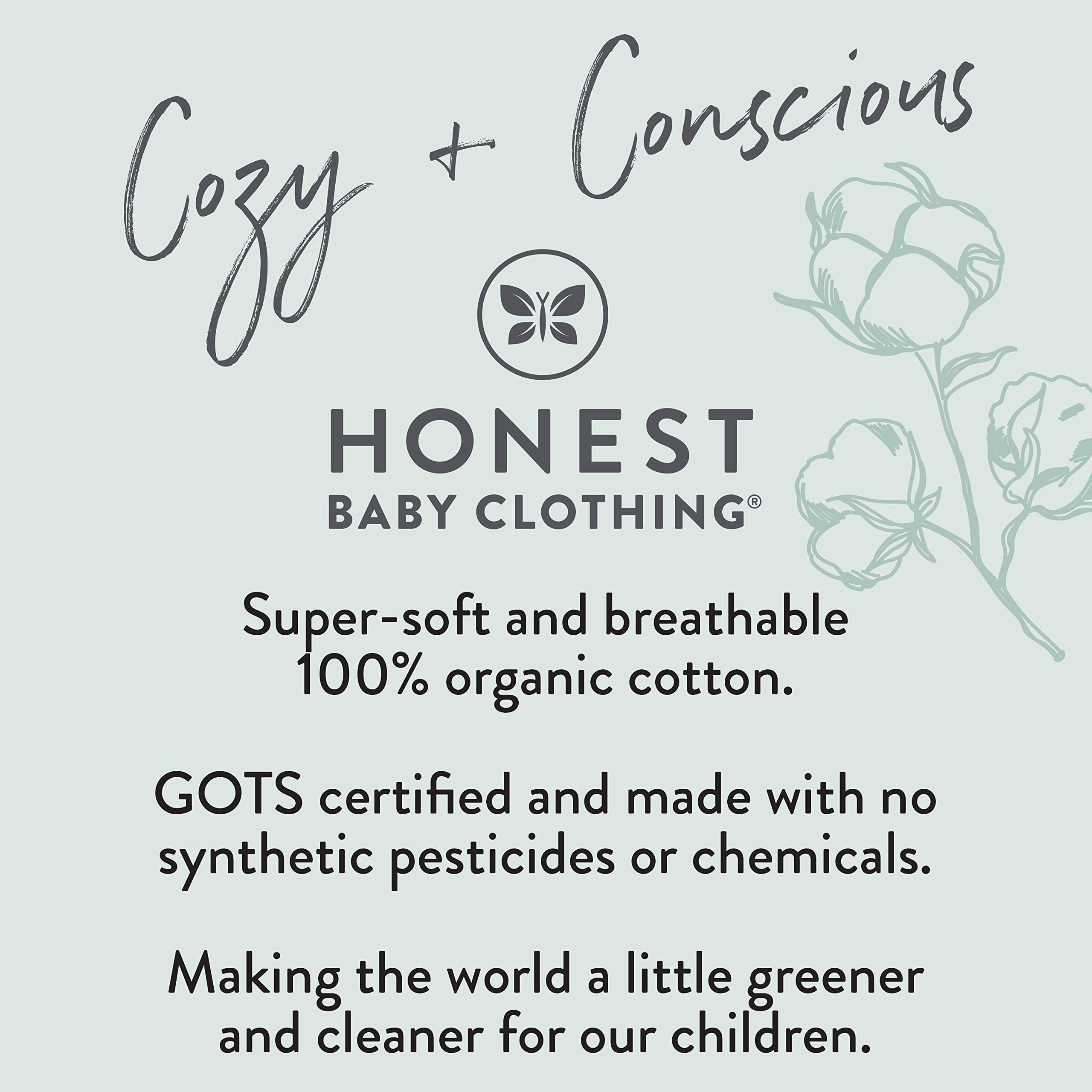 HonestBaby blanket size 30x40 inches delivers ample infant coverage.