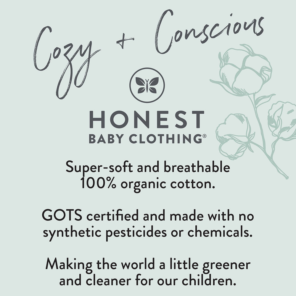 HonestBaby blanket size 30x40 inches delivers ample infant coverage.