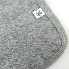 HonestBaby washcloths raw-edge trim highlighting premium design for bath time.