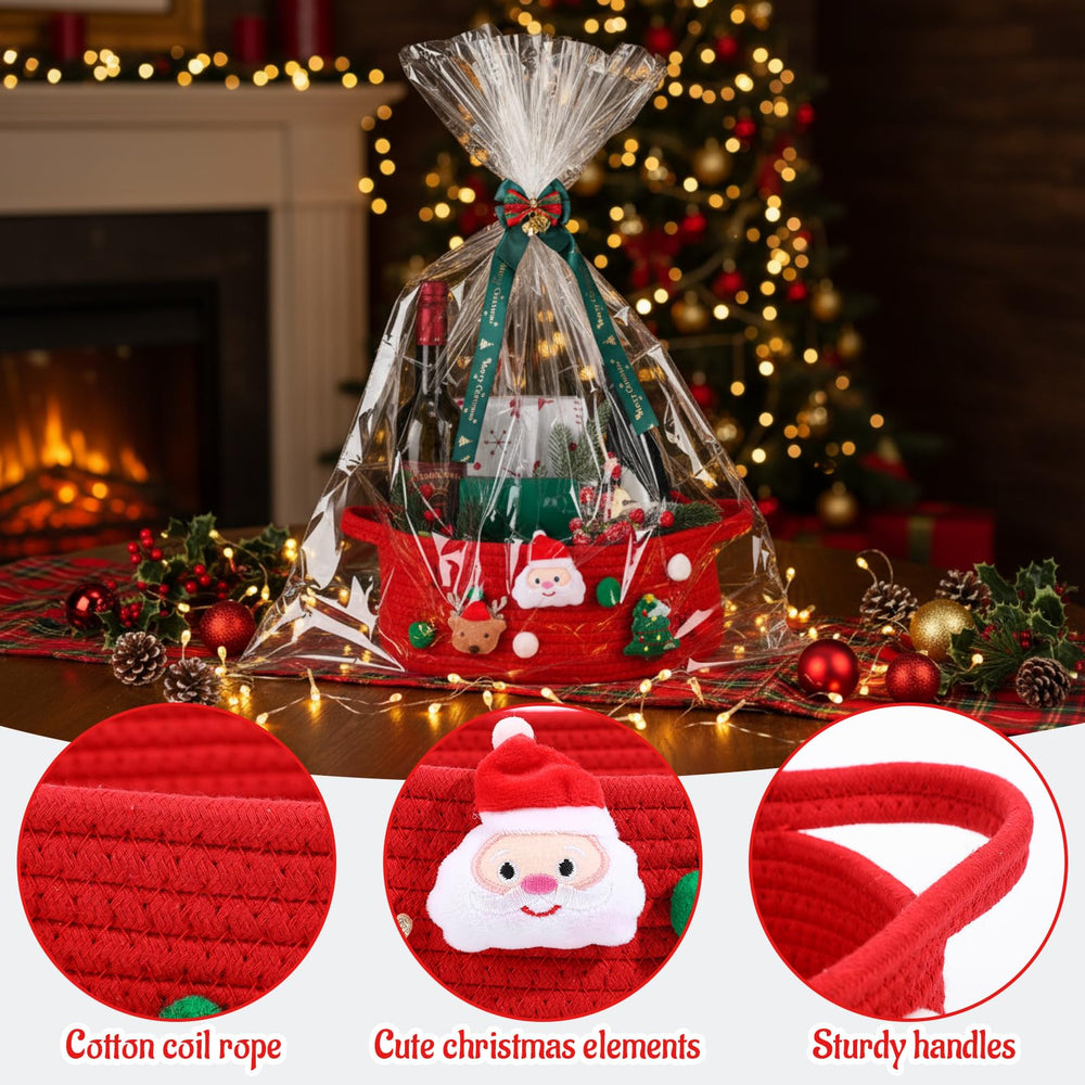 Honeydak cellophane bags protect treats during gift-wrapping and display.