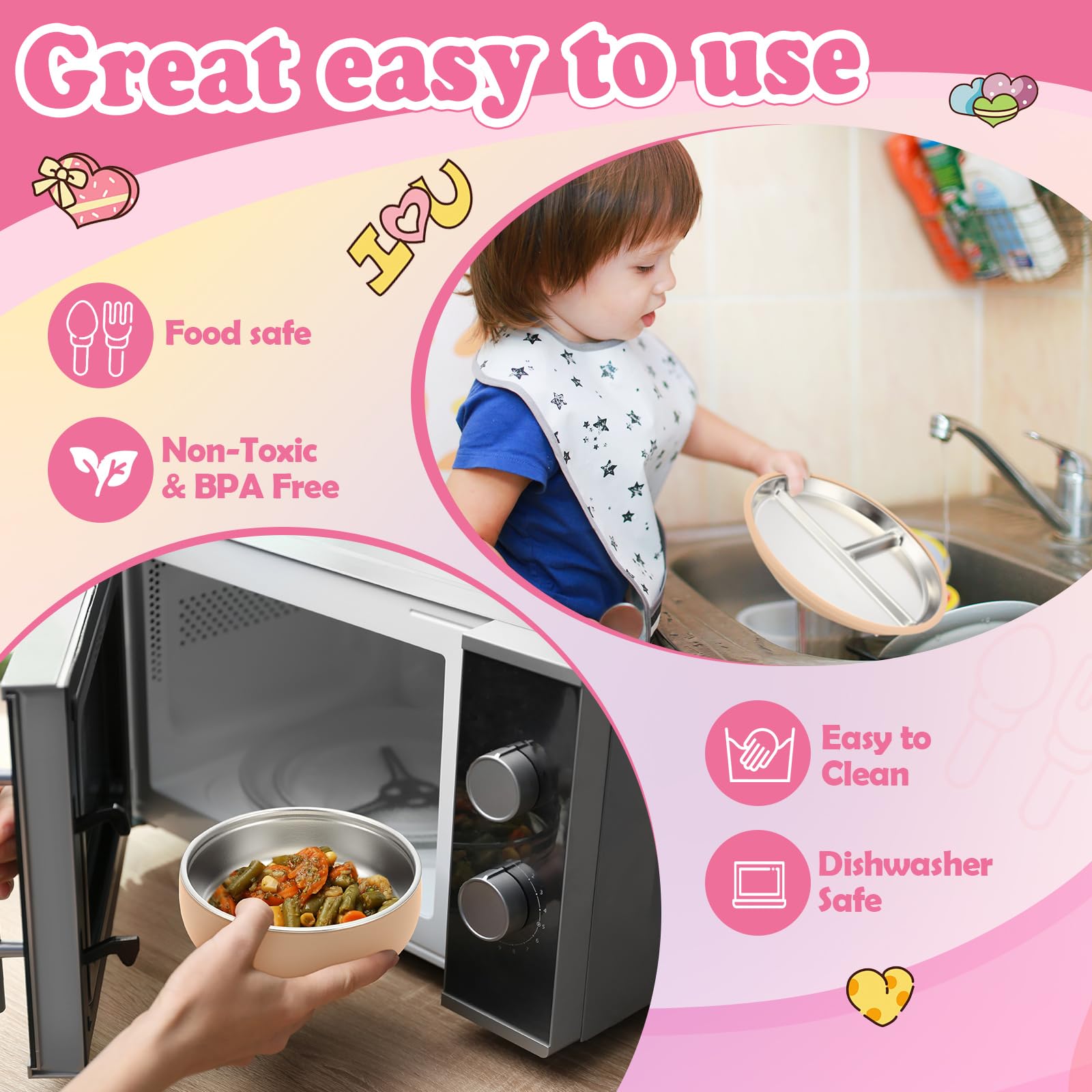 Honeydak dishwasher-safe components simplify quick cleanup after meals.