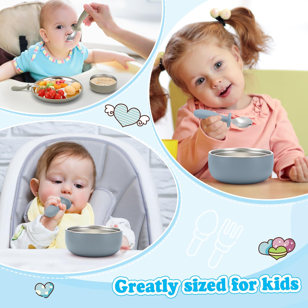 Honeydak dishwasher-safe feeding set for quick cleaning after meals.