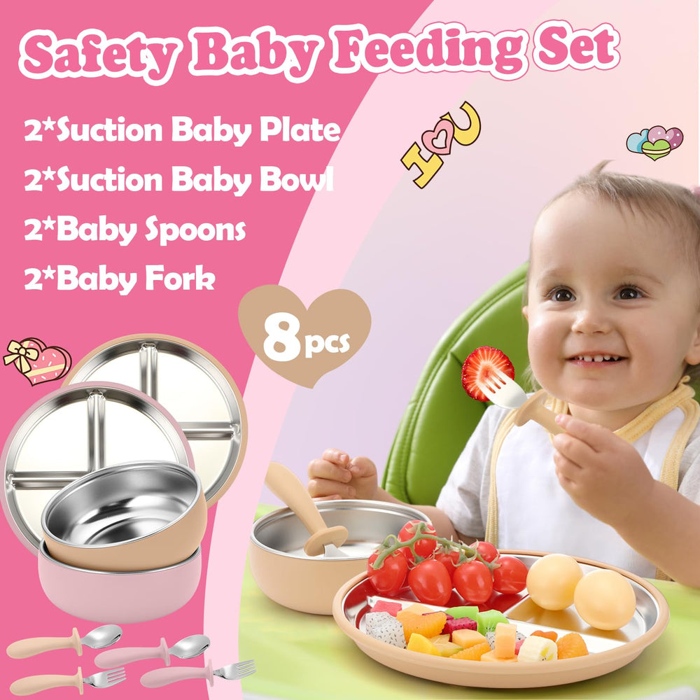 Honeydak divided trays help keep foods separate for balanced meals.