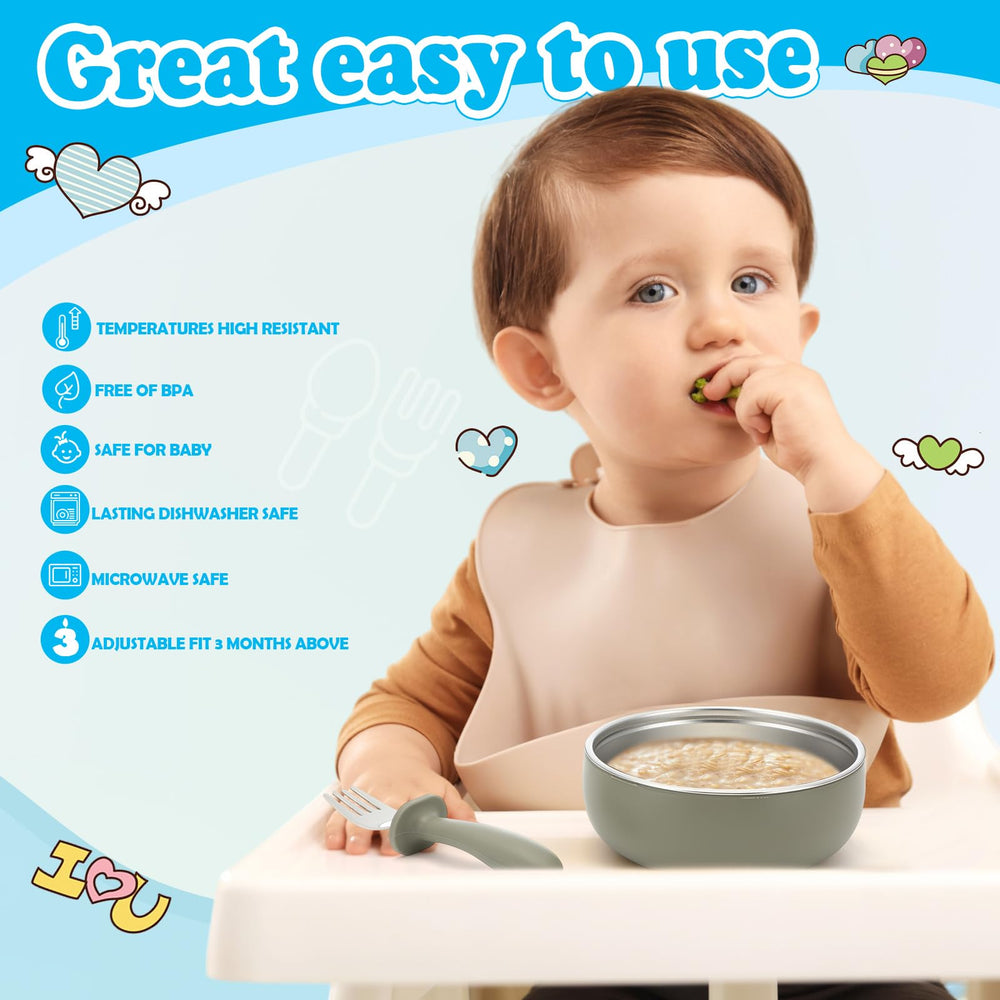 Honeydak silicone suction base on highchair showing spill prevention.