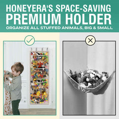Honeyera Original neutral white finish blends with any room décor.