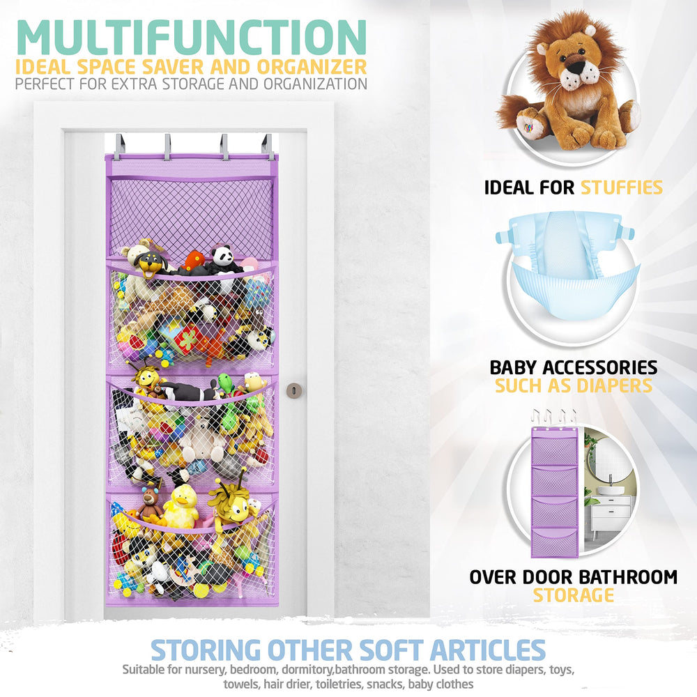 Honeyera Plush Storage keeps bedroom clutter under control and easy to reach.