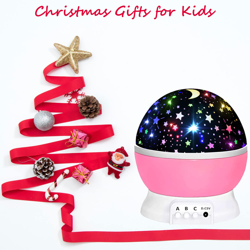 HONGID star projector for girls and boys supports peaceful wind-down after busy days.