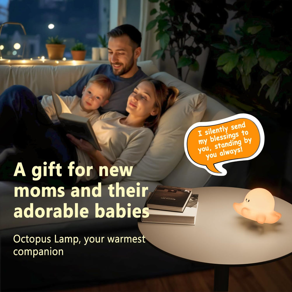 Hongjieyuan night light provides eye-care soft glow for baby-friendly nights