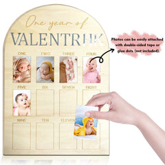 Hongpar mirror-letter kit close-up showing personalization options for baby's name.