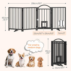 HOOBRO gate latch close-up illustrates secure entry for pets
