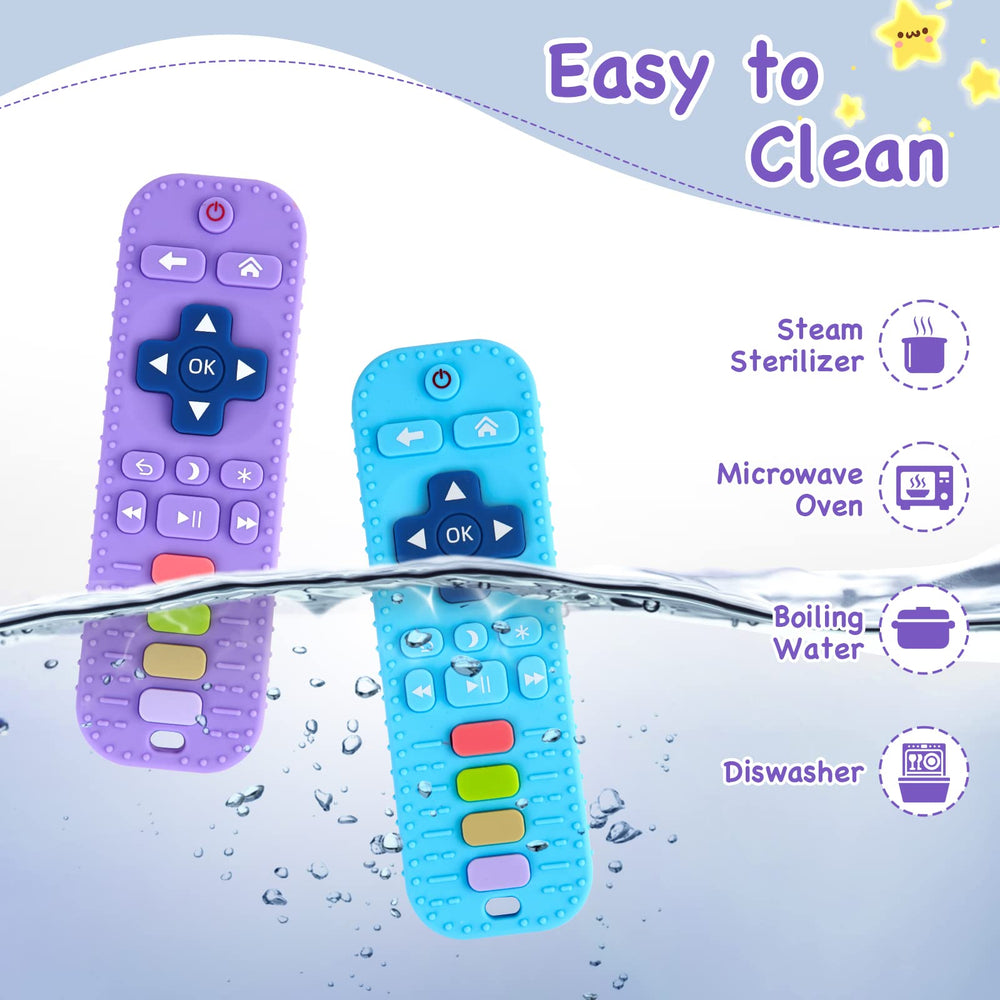 Hooku teether two-pack presented as a thoughtful baby gift idea for parents