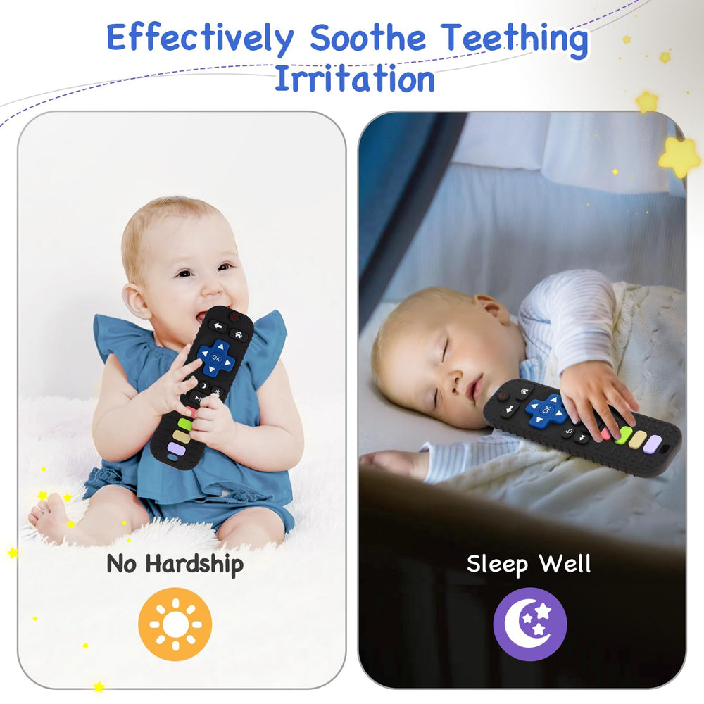 Hooku teether easy-clean design suitable for dishwasher and freezer