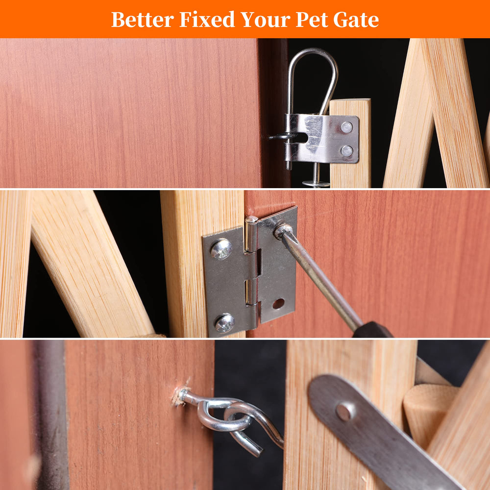 Hoomall stable stand enables easy installation and secure barrier