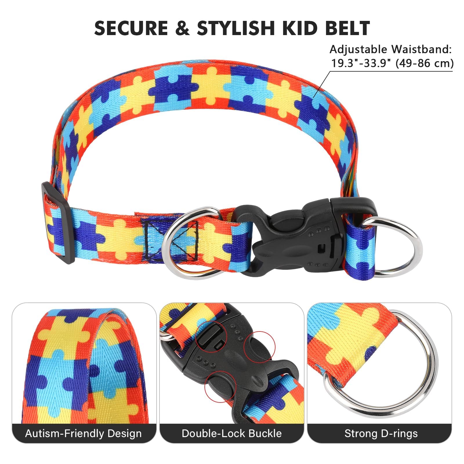 HOOMTREE reflective safety threads improve nighttime visibility on walks.