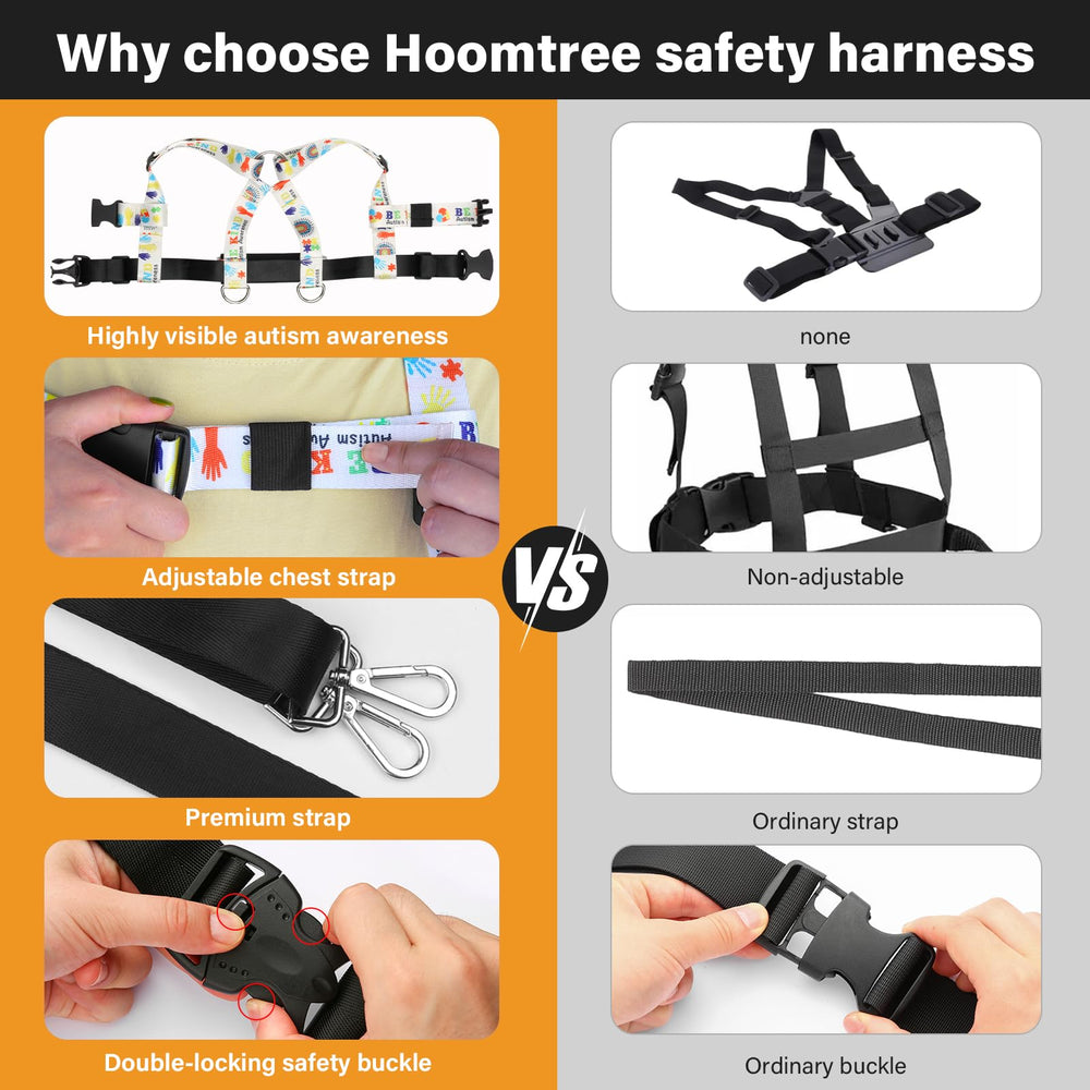 HOOMTREE worn-on-child image demonstrating grow-with-child sizing for ages 6-12