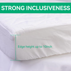 Hoonmeyeje quilted-detail protector, close-up of cushioned stitching and comfort.