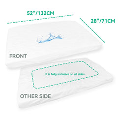 Hoonmeyeje TPU substrate, side view highlights 100% waterproof backing.