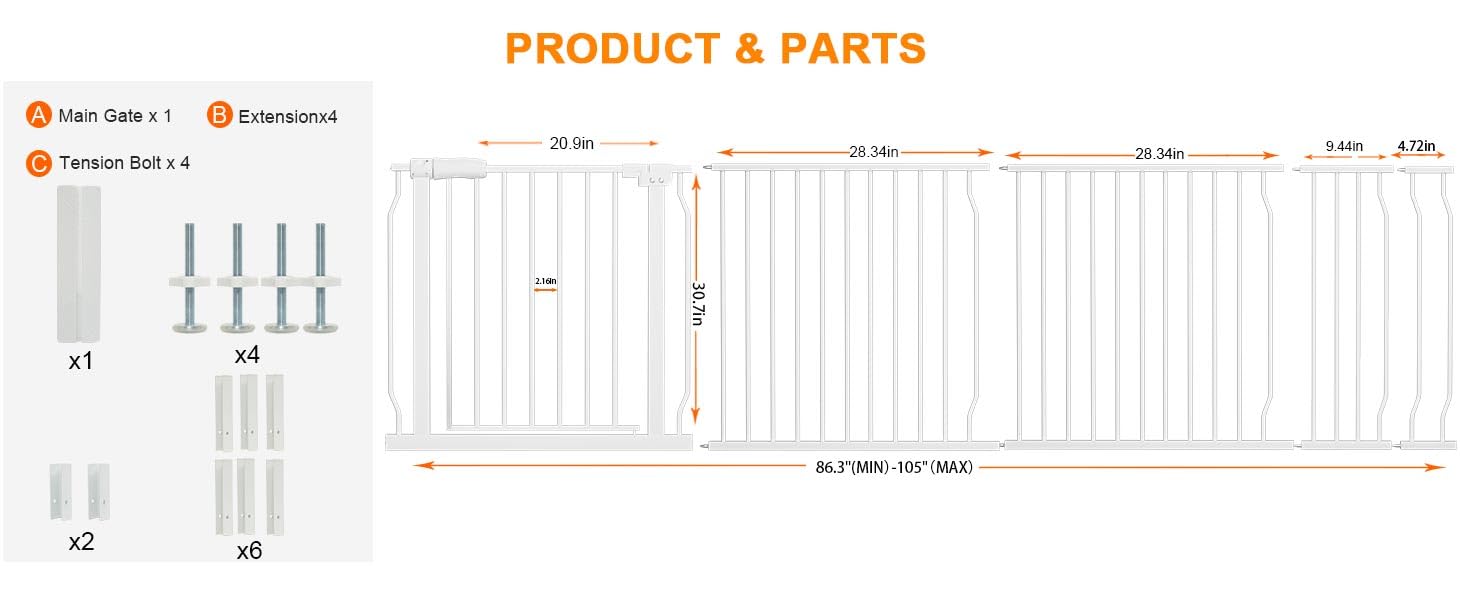 HOOOEN Heavy-duty steel construction withstands pets and daily use