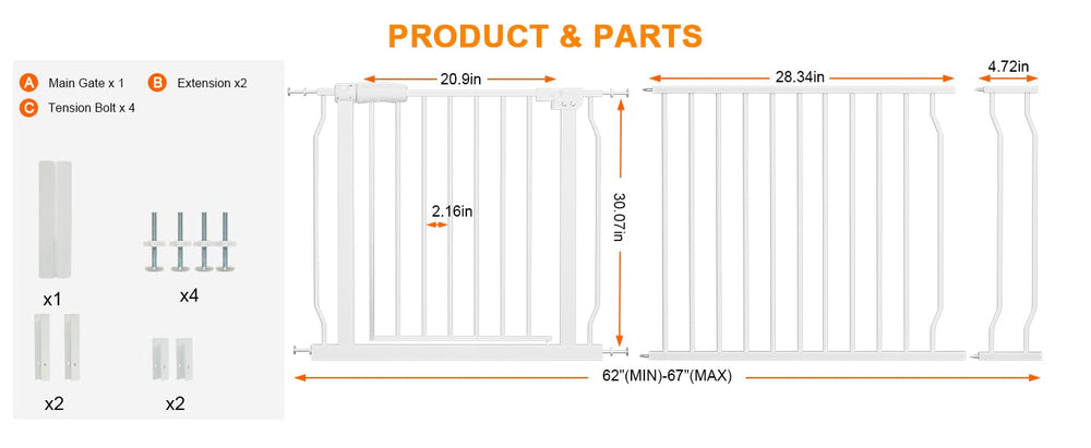 HOOOEN pressure-mounted installation demonstrates tool-free setup against a wall