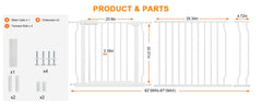 HOOOEN pressure-mounted installation demonstrates tool-free setup against a wall